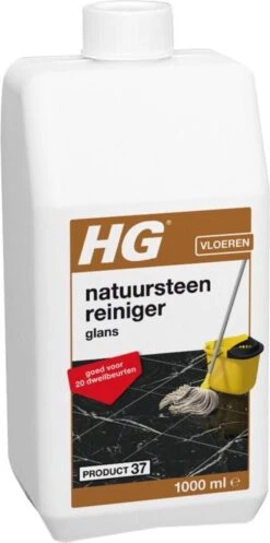 HG Natuursteenreiniger Glans (product 37) - 1L - Voor Regelmatig Gebruik Van Marmer En Kalkhoudend Natuursteen -Schoonmaakmiddelen 596x1200 1