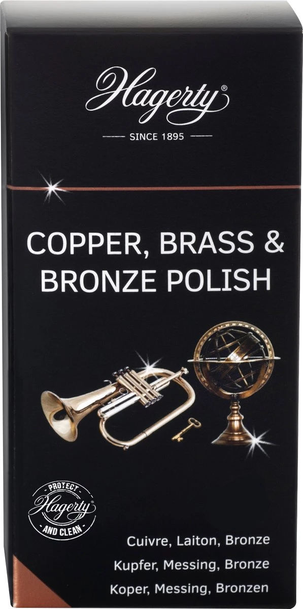 Hagerty Copper, Brass & Bronze Polish - Poetsmiddel Voor Koper, Messing En Brons 250 Ml 3 Hagerty Copper, Brass & Bronze Polish - Poetsmiddel Voor Koper, Messing En Brons 250 Ml