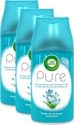 Air Wick Freshmatic Automatische Spray - Luchtverfrisser - Pure Lentedauw Navulling - 3 Stuks -Schoonmaakmiddelen 718x1200 2