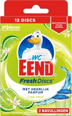 WC Eend Fresh Discs Navul Duo Lime 72 Ml -Schoonmaakmiddelen 752x1200
