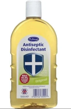 Dr Johnsons Ontsmettingsmiddel - 6 X 500ml Voordeelverpakking - Dettol Antiseptic Alternatief -Schoonmaakmiddelen 788x1200