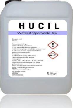 Waterstofperoxide 6% - Zuurstofwater 6 % - 5 Liter