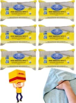 Allesreiniger - Schoonmaakdoekjes - Vochtige Doekjes - Aanbieding - VERVANGT Alles Reiniger Spray - Wegwerp Schoonmaakdoekjes - VOORDEELBUNDEL -Schoonmaakmiddelen 885x1200