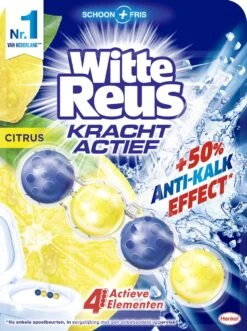 Witte Reus Kracht Actief Toiletblok - Citrus - WC Blokjes Voordeelverpakking - 10 Stuks -Schoonmaakmiddelen 896x1200 9