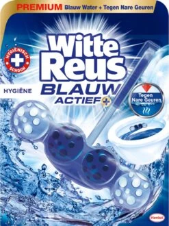 Witte Reus Blauw Actief Toiletblok - Hygiene - WC Blokjes Voordeelverpakking - 10 Stuks -Schoonmaakmiddelen 898x1200 1