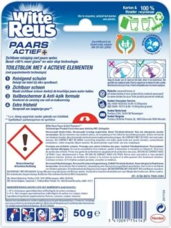 Witte Reus Paars Actief Toiletblok - Lavendel - WC Blokjes Voordeelverpakking - 10 Stuks 30 Witte Reus Paars Actief Toiletblok - Lavendel - WC Blokjes Voordeelverpakking - 10 Stuks -Schoonmaakmiddelen 900x1200 10