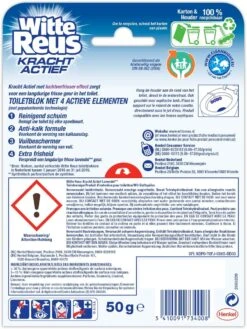 Witte Reus Kracht Actief Toiletblok - Lavendel - WC Blokjes Voordeelverpakking - 10 Stuks 22 Witte Reus Kracht Actief Toiletblok - Lavendel - WC Blokjes Voordeelverpakking - 10 Stuks -Schoonmaakmiddelen 901x1200 1